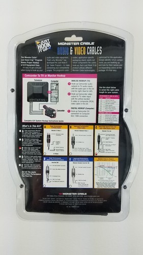Monster Cable Audio/Video 6ft IEEE 1394 Cable - 4 pin to 4 pin  m-3