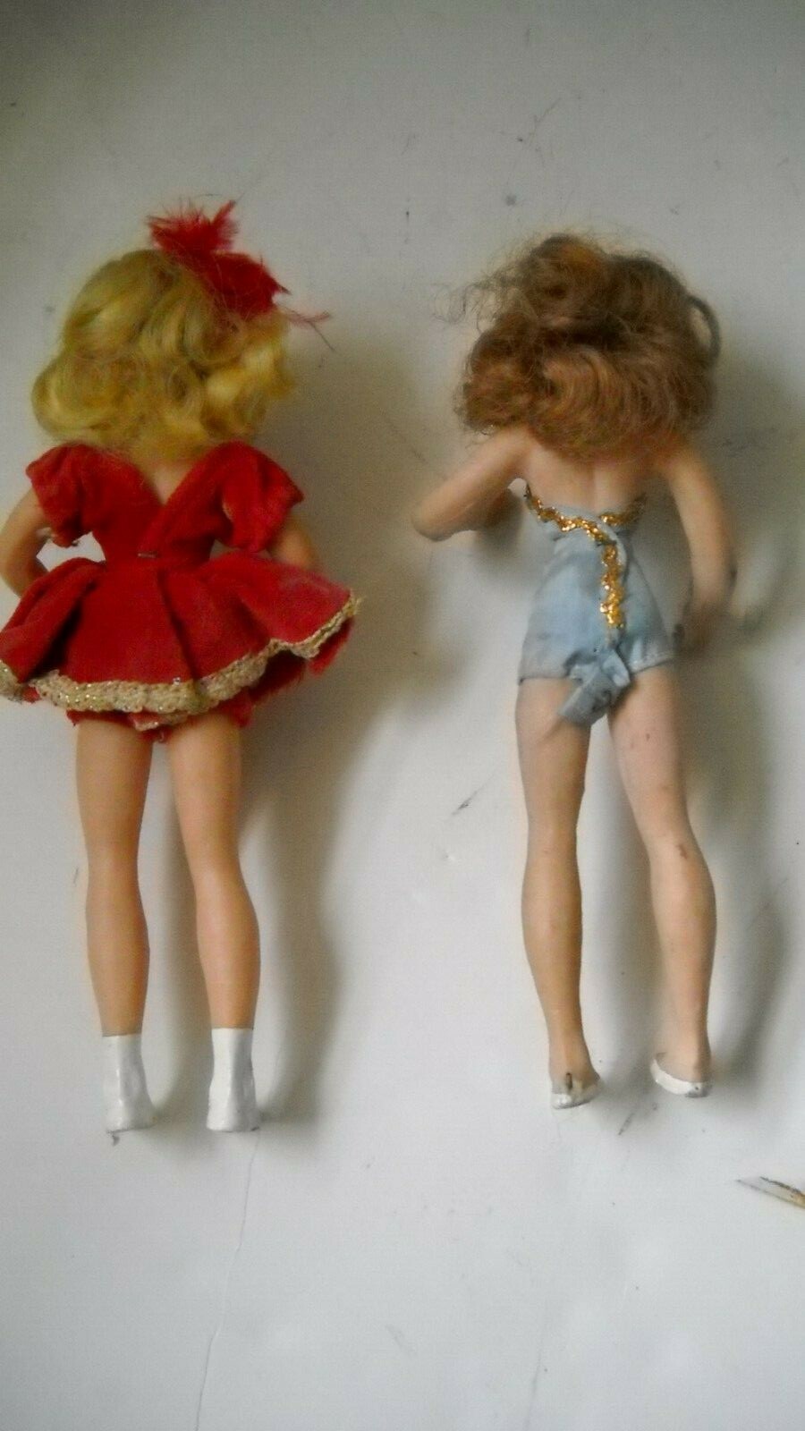 2 VINTAGE 1960'S BENDABLE SOFT VINYL DOLLS 7