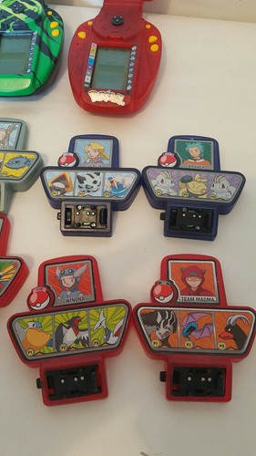 Pokemon lot Virtual Trainer Battle Toy Handheld Game Tested