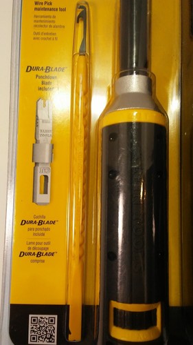 NEW Klein Tools VDV427-822 Cushion-Grip Impact Punchdown Tool Kit