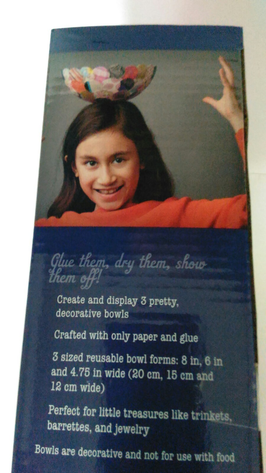 CRAFT TASTIC THE PAPER BOWL KIT ages 8 and up