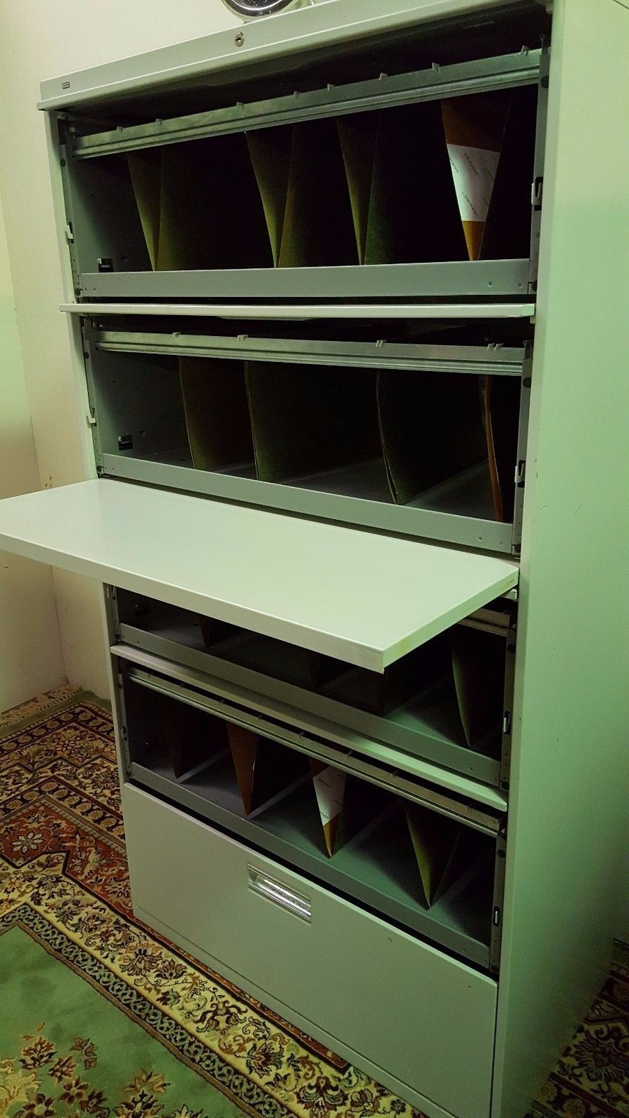 HON DOCTOR OFFICE FLIP UP DOORS LATERAL FILE CABINET