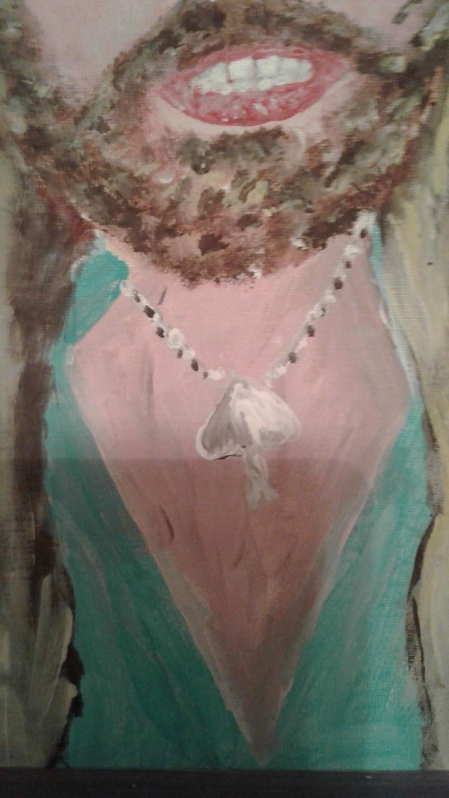 GREGG ALLMAN  PAINTING BY E. SHOOK