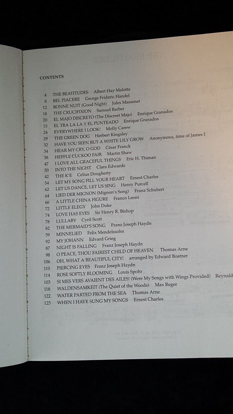 MUSIC BOOK Voice First Soprano Solos piano wide variety of genres unusual songs