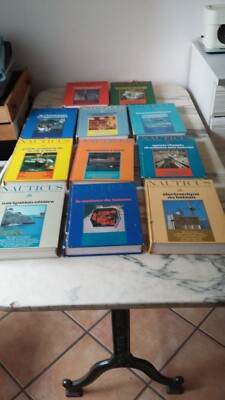 LOT 11 VOLUMES NAUTICUS BATEAU EMOM LAFFONT GERARD BORG ENCYCLOPEDIE 1977 / 1980