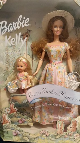 Barbie Kelly Easter Garden Hunt Giftset 2000 Target Special Edition #29328 New