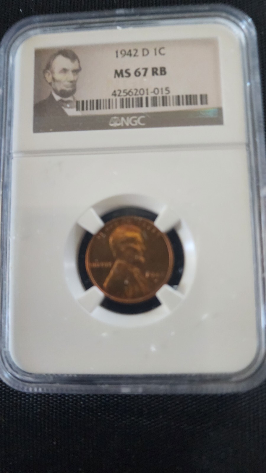 1942-D ic Lincoln cent NGC 67 RB | eBay