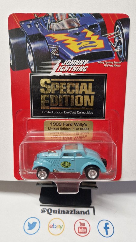 Johnny Lightning SpÃ©Cial Edition 1933 Ford Willy'S (Np06)