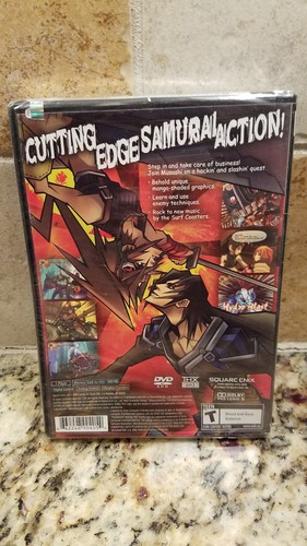 Musashi Samurai Legend PS2 Factory Sealed Brand New PlayStation Black Original