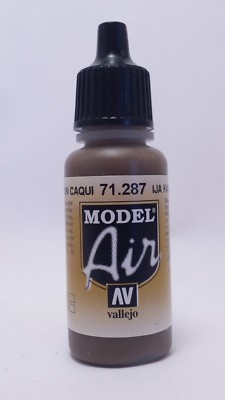 Vallejo Model Air Paint: 17ml  71287 IJA Khaki Brown