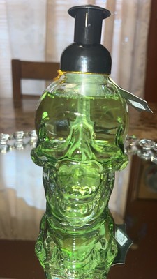 Maison De Base Glass Skull Eucalyptus Mint  Green Foaming Hand Soap