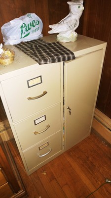 Office Furniture Vintage File Cabinet