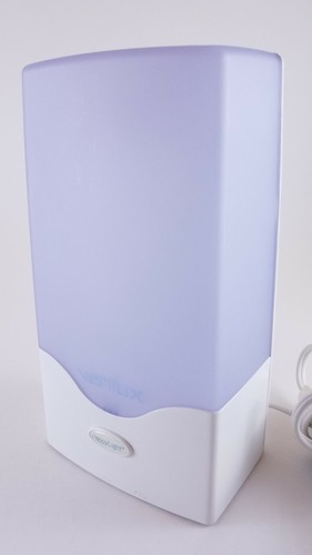 Verilux Happy Light 2500 VT01-SB SAD Full Spectrum Lamp Therapy Compact Works