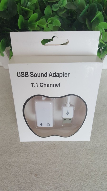 Usb-Virtueller 7.1-Kanal-Audio-Adapter-Adapter FÃ¼R Externen 3d-Stereo-Soundkarte