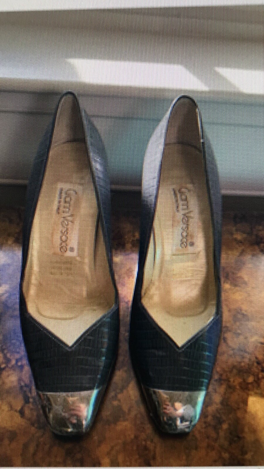 GIANNI VERSACE スリッポン　vintage Gianni Versace Mod.420/C Col.900 Vintage Sonnennrille