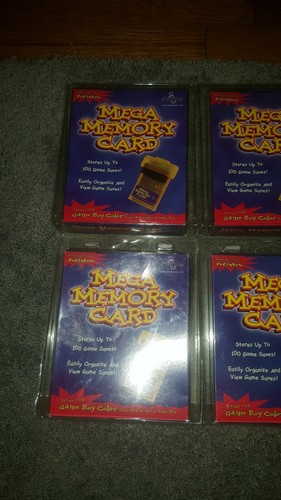 Brand New Gameboy Color MEGA MEMORY CARD ~ Stores up yo 100 Game Saves ~ RARE!