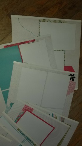 Creative Memories 12 x 12 pages  Joy Fast to Fabulous  pre-filled