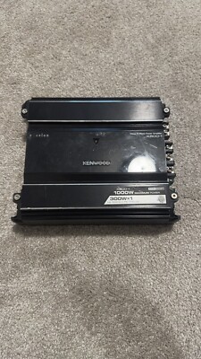 KENWOOD X500-1 1000W 1000 Watt Car Class D Mono Amp Bass Boost Amp