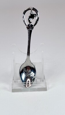 Sea World Souvenir Spoon Killer Whale Charm