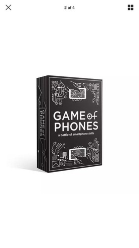 Game Of Phones a Battle Of Smart Phone Skills - Unique Smart Phone Card Game NEW