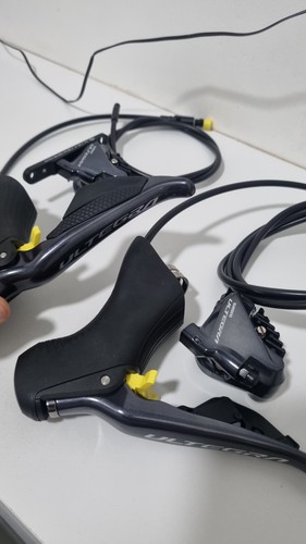 ジャンク ST-R9170L to ST-R8070R ペア Shimano 105 R7170 DI2 2x12 24-Speed Groupset ST+BR+FD+RD