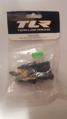 TLR Rear Wing Stay & Washers: 22 4.0 #TLR231063