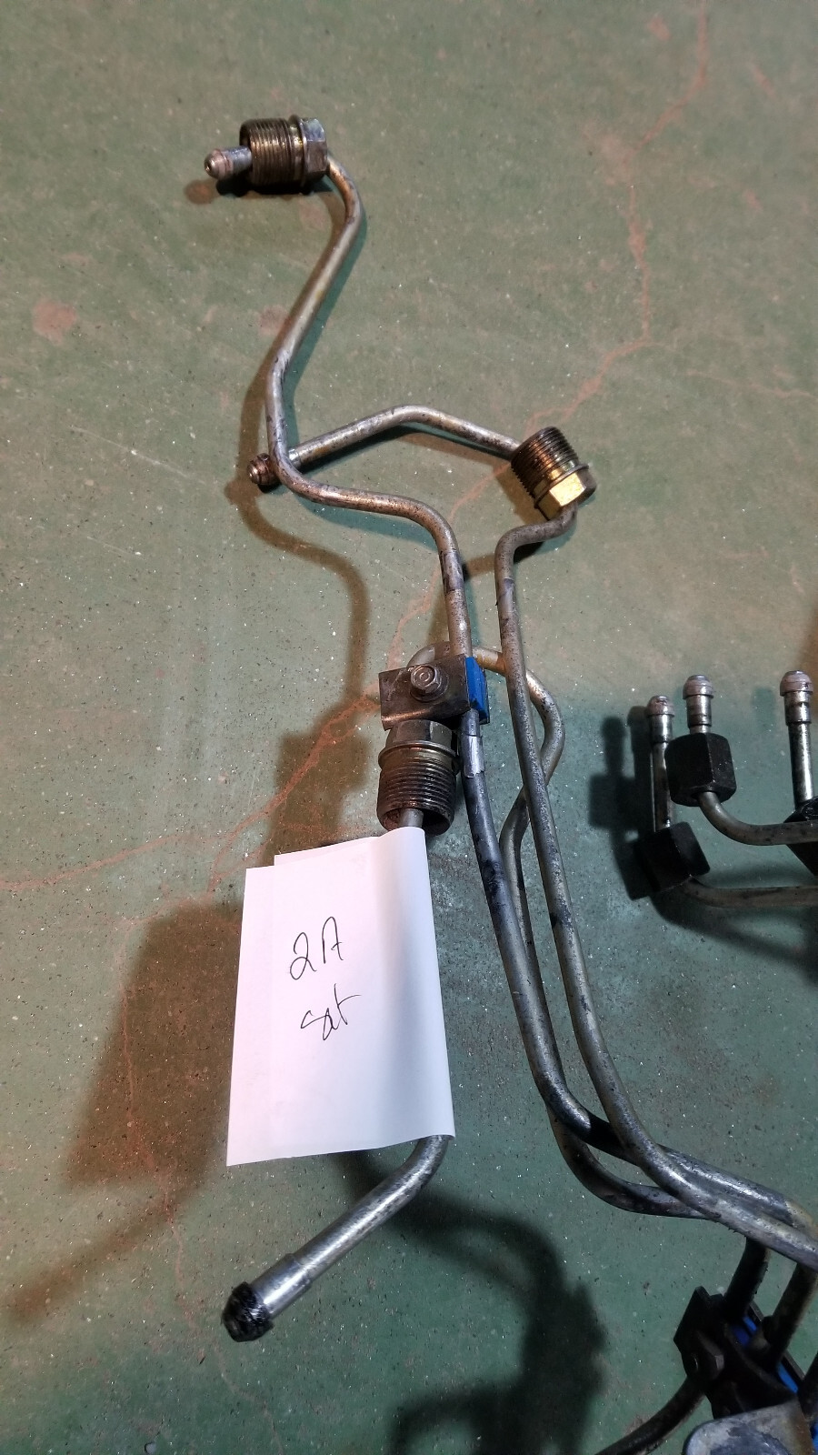 5.9L 24V Dodge Cummins VP44 Fuel Lines SET of 6 REFERENCE 2B - Picture 6 of 6