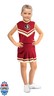 Little King NCAA Toddler/Youth Girls Team 2 Piece Cheer Dress-Florida State 2T