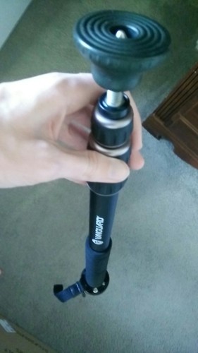 Vanguard AP-284 Monopod with 4 Section Screws and Swivel/Screw Rubber Foot