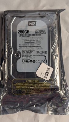 Western Digital WD2500AACS 250GB 7.2K 3G SATA 3.5'' HDD WD2500AACS