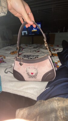 Juicy Shoulder Bag Pink And Brown Brand New !!! Perfect For Going Out . 