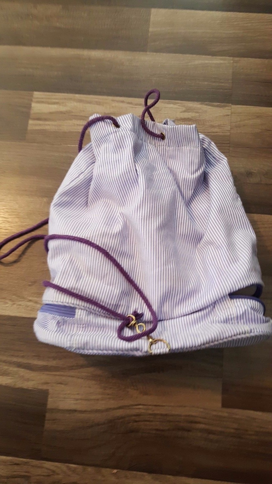 Ballet dance bag totebag purple personalized Kendall