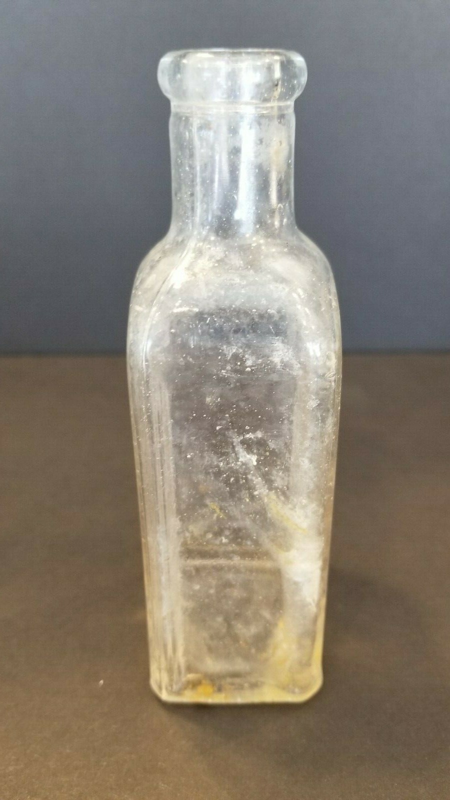 Antique Glass Bottle, Singer Manufacturing Co, 5