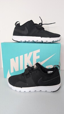 Nike TRAINERENDOR L Black White Athletic Leather 806309-002 (multiple sizes)