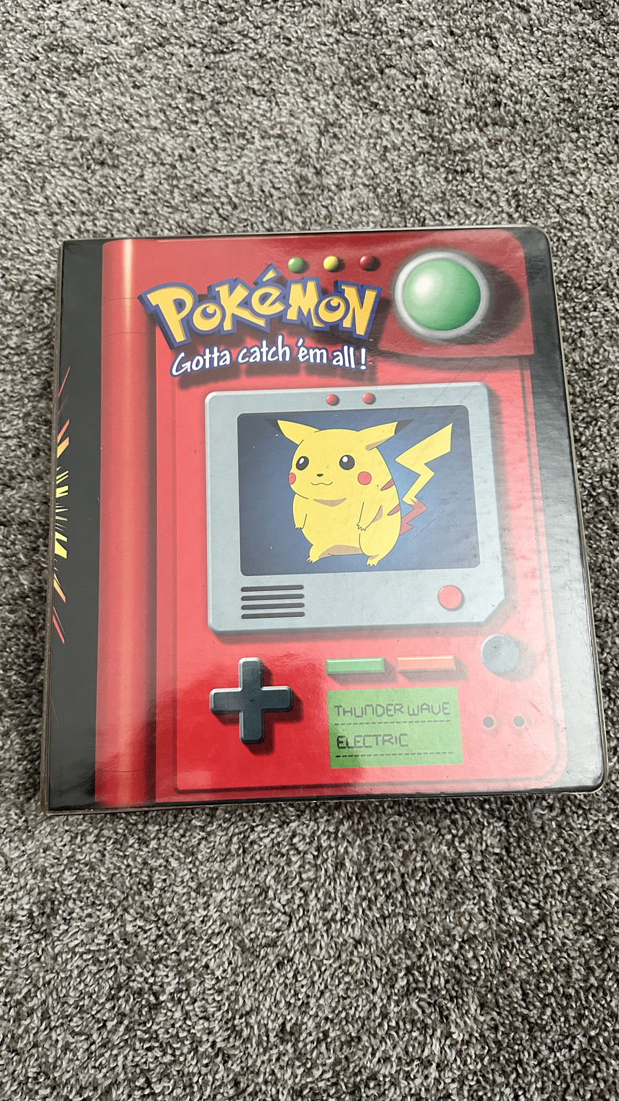 Pokemon Card 1999 Binder Book collection. 28 Holographics +