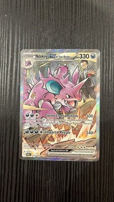 Pokemon Nidoking Ex del Team Rocket 233/182 Rivali Predestinati Near Mint ITA