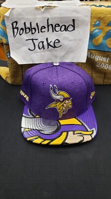 NWT 2017 MINNESOTA VIKINGS SNAPBACK CAP HAT NEW ERA 9FIFTY 950 SPOTLIGHT PURPLE