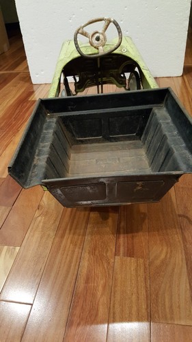 VINTAGE ORIGINAL 1950's MURRAY PEDAL CAR EARTH MOVER DUMP TRUCK