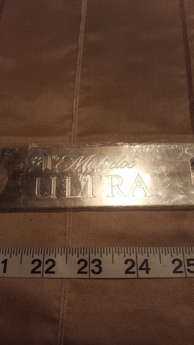Michelob ULTRA Stainless Steel Beer Bottle Opener New!