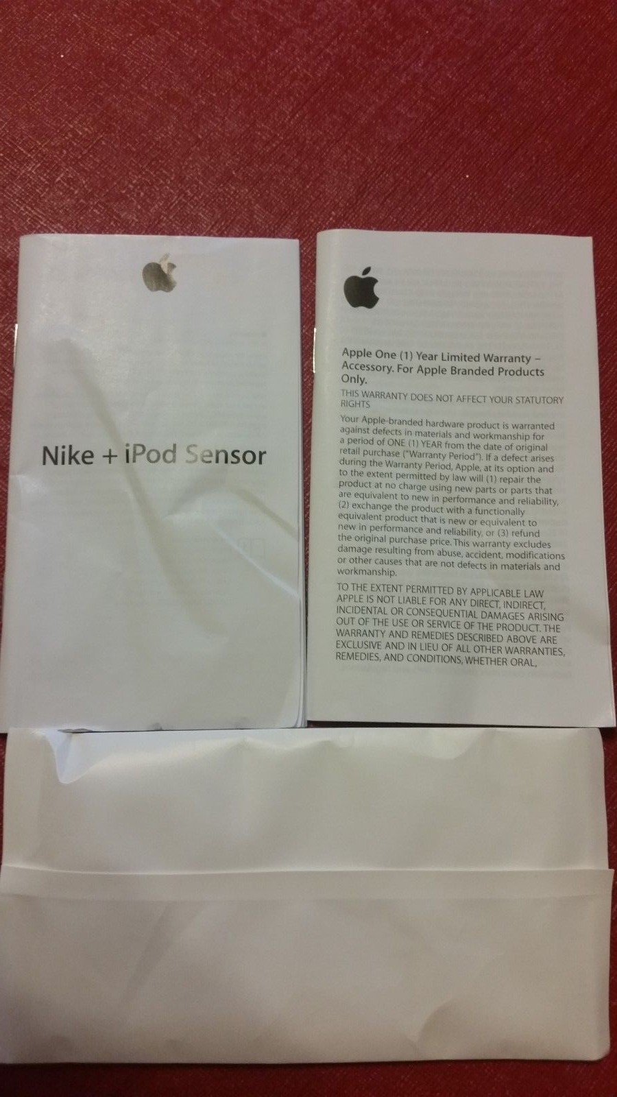 NEW NIKE+ Plus ipod Sport Shoe Kit Sensor MB329LL/E APPLE iPOD