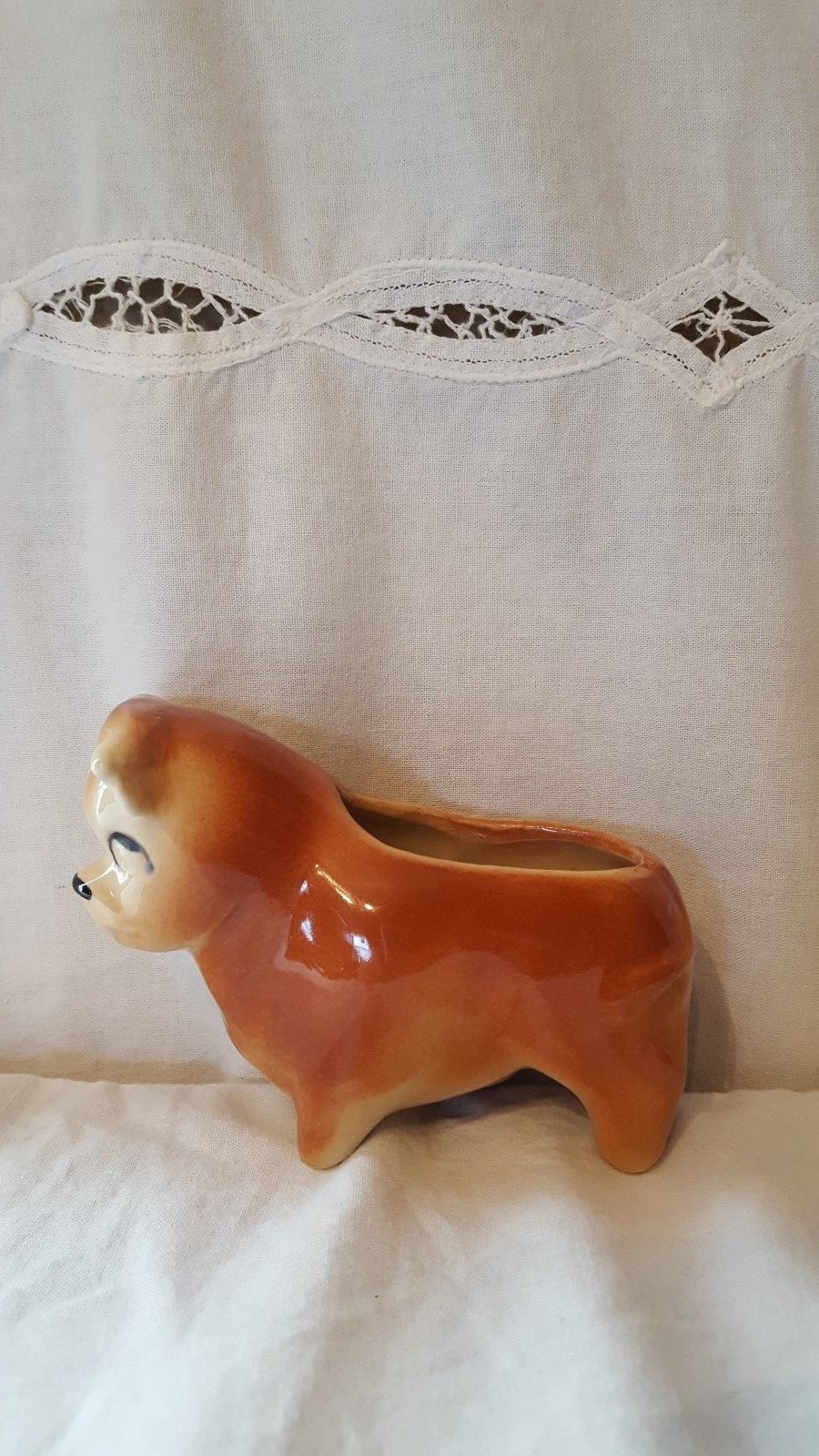 Vintage Shawnee Pottery Bull/Cow Planter Adorable