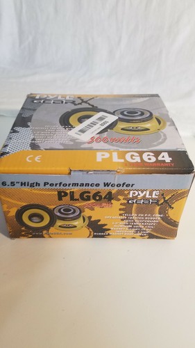 Pyle PLG64 6.5-Inch 300-Watt Mid-Bass Woofer 300 Watts 4-ohm A2