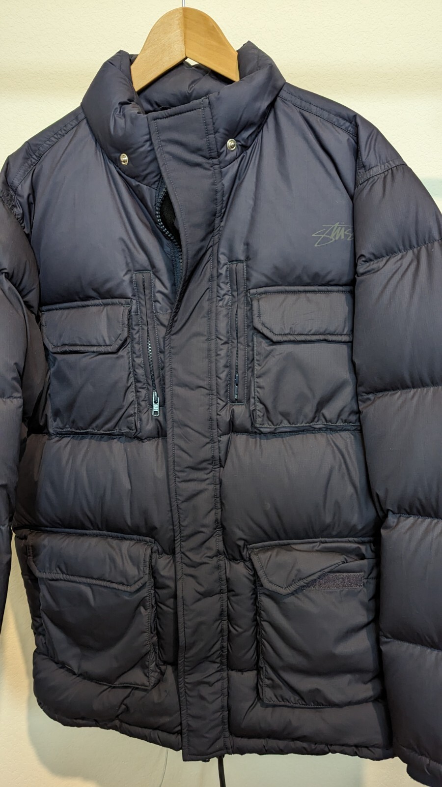 Vintage Stussy Insulated Down Feather Puffer Jacket - RARE Vintage Stussy Insulated Down Feather Puffer Jacket - RARE