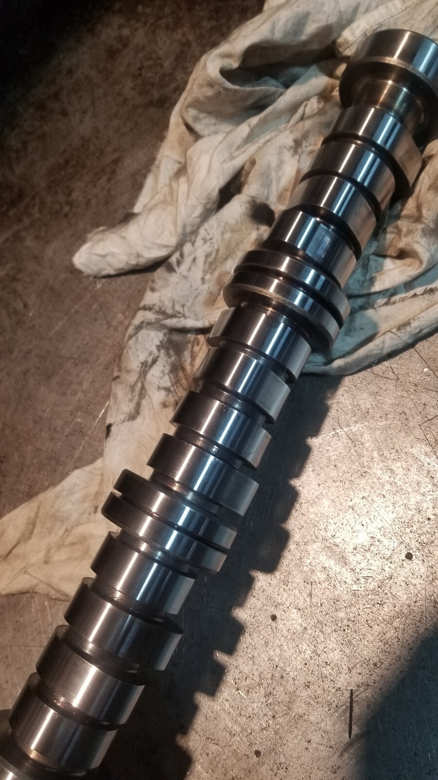 POLISHED 01-05 2001-2005 DURAMAX LB7 LLY USED CAMSHAFT 98077453 97211770 - Picture 5 of 6