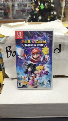 BRAND NEW SEALED MARIO + RABBIDS SPARKS OF HOPE NINTENDO SWITCH VIDEO GAME