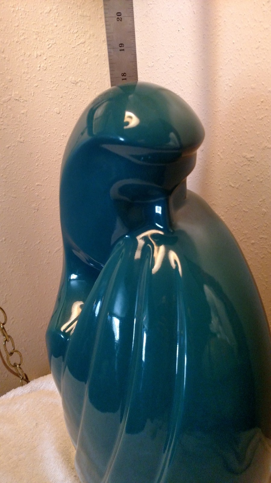 VTG Haeger Lover Embrace,Couple-Forest Green-Statue Bust 6051Art Deco Man Woman