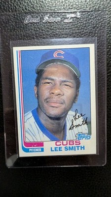 1982 TOPPS #452 LEE SMITH ROOKIE CARD RC CHICAGO CUBS HOF