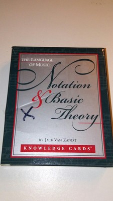 The Language of Music: Notation & Basic Theory Knowledge Cards Deck