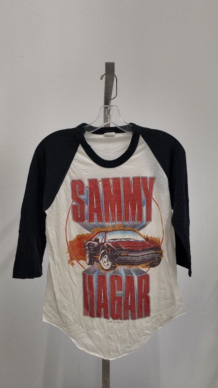 Vintage 1984 Sammy Hagar I Can't Drive 55 Tour Raglan - Tour
