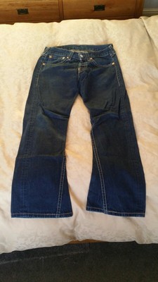 Collectif becca RETRO ROSE embroidery HIGH WAISTED VINTAGE JEANS PANTALONI Rockabilly